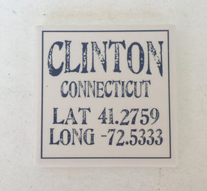 Clinton Coaster - Longitude and Latitude