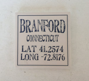 Branford Coaster - Longitude and Latitude