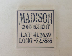 Madison Coaster - Longitude and Latitude