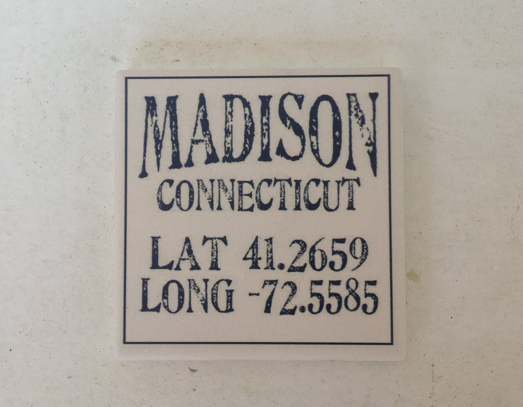 Madison Coaster - Longitude and Latitude